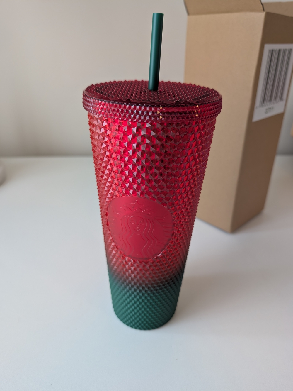 Starbucks Disneyland Mickey Christmas Studded Tumbler 2022 NWT
